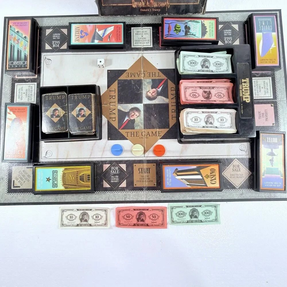 Milton Bradley vintage trump